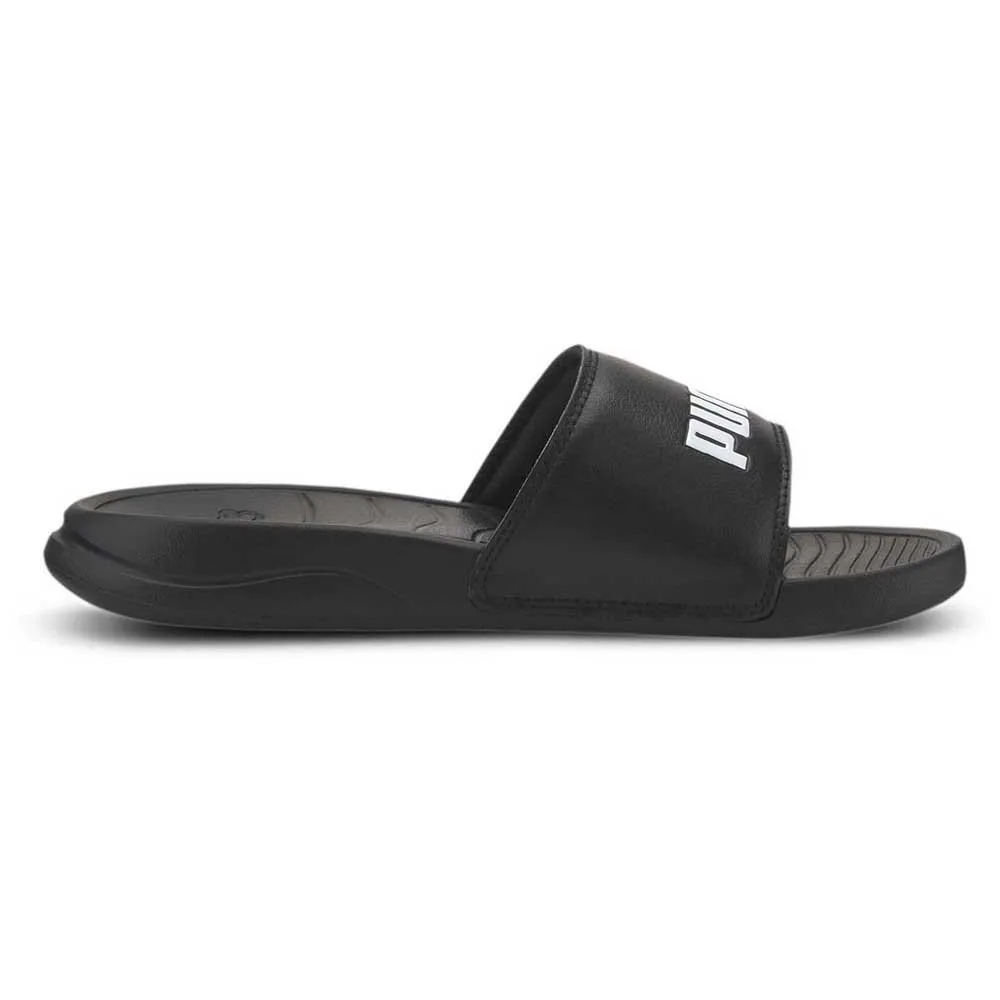 Купить Puma 372017-01-300 Шлёпанцы Popcat 20 Junior Puma Black / Puma White 32x20x10 EU 39 7ft.ru в интернет магазине Семь Футов