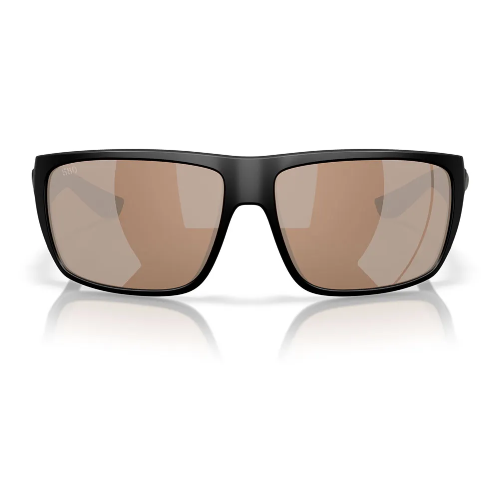Купить Costa 06S9129-91290464 поляризованные солнцезащитные очки Fly line Matte Black 7 Copper Silver Mirror 580G/CAT3 7ft.ru в интернет магазине Семь Футов