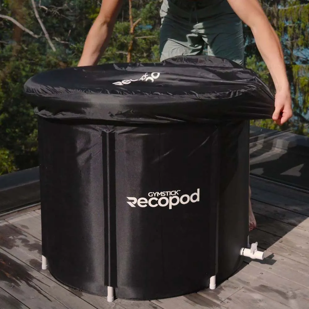 Купить Ozean 63085 ледяная ванна (ledyanaya vanna) Recopod 420L Black / White 70x41x10 7ft.ru в интернет магазине Семь Футов