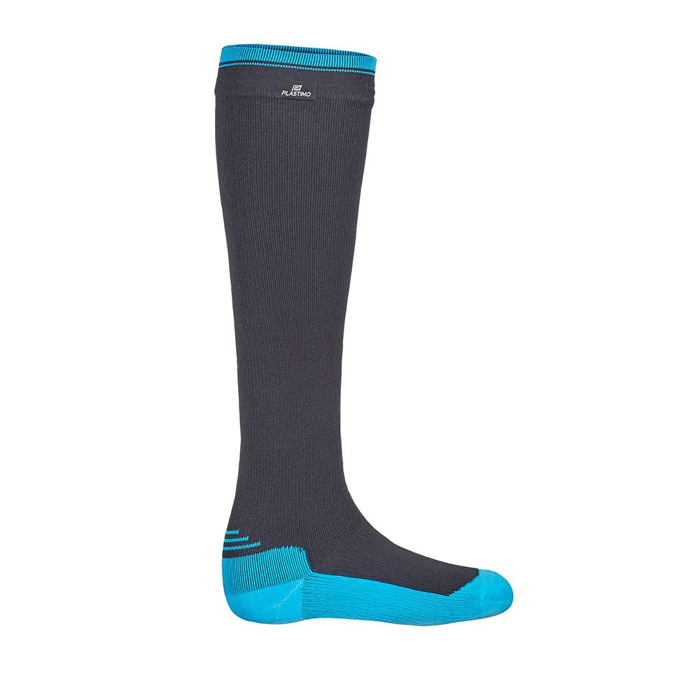 Купить Plastimo 68916 Длинные носки Activ Coolmax Голубой Black / Blue EU 47-49 7ft.ru в интернет магазине Семь Футов