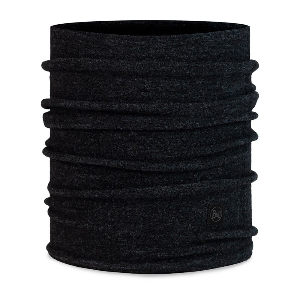 Купить Buff ® 129444.999.10.00 Шарф-хомут Merino Fleece Голубой Solid Black 7ft.ru в интернет магазине Семь Футов