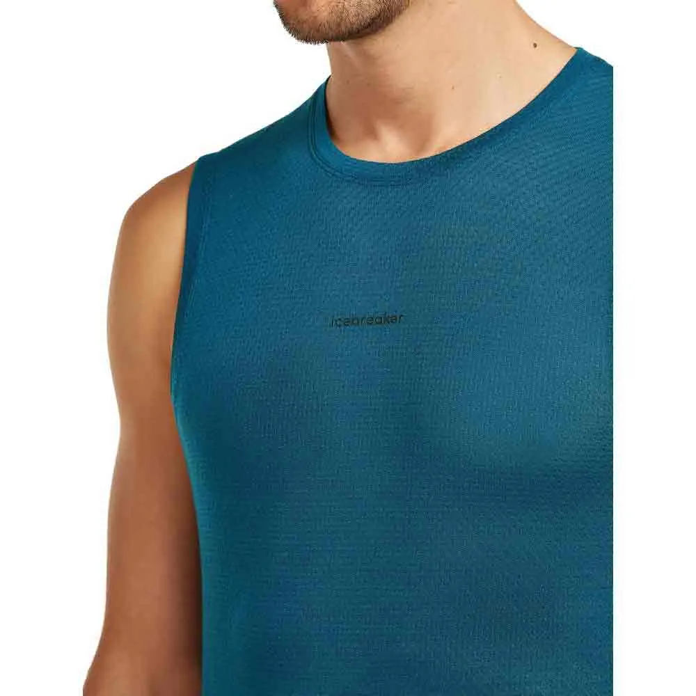 Купить Icebreaker 0a571e0gp/l базовый слой без рукавов Merino Blend 75 Cool-Lite™ Featherlight™ Atlantis 30x25x2 7ft.ru в интернет магазине Семь Футов