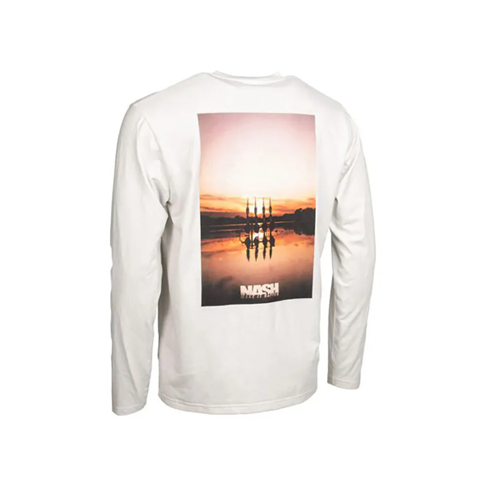 Купить Nash c2219 Футболка с длинным рукавом Make It Happen Sunset Ecru 30x20x5 XL 7ft.ru в интернет магазине Семь Футов