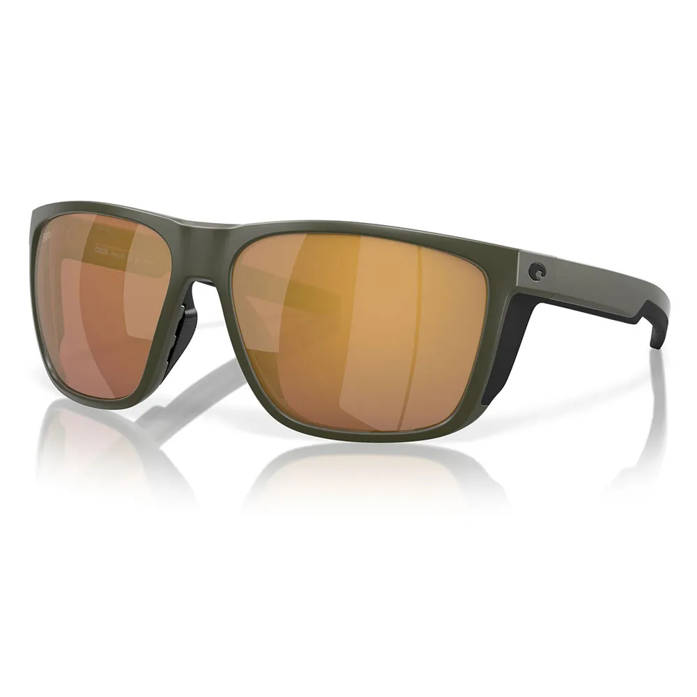 Купить Costa 06S9012-90121662 поляризованные солнцезащитные очки Ferg xl Matte Olive Gold Mirror 580G/CAT3 7ft.ru в интернет магазине Семь Футов