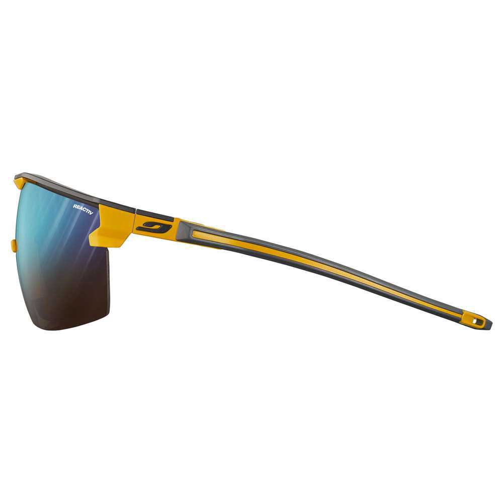 Купить Julbo J5473615 Ultimate Cover Солнцезащитные очки фотохромные поляризованные Yellow / Black Reactiv Performance/CAT2-4 7ft.ru в интернет магазине Семь Футов