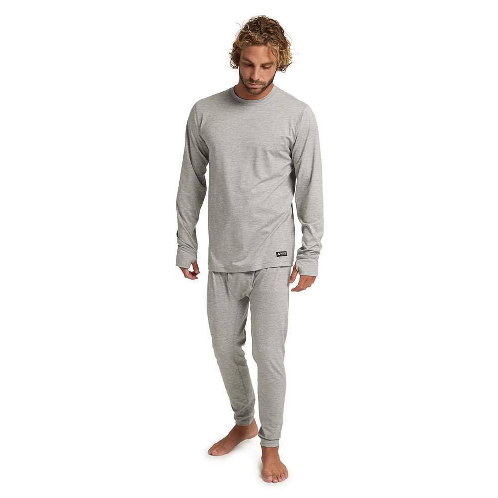 Купить Burton 10257107020-S Базовый слой с длинным рукавом Midweight Crew Серый Grey Heather S 7ft.ru в интернет магазине Семь Футов