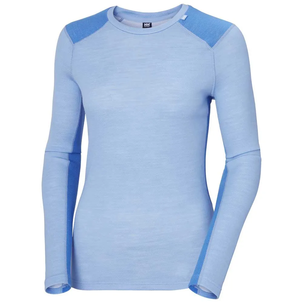 Купить Helly hansen 49378_627-xl Базовый слой с длинным рукавом Lifa Merino Midweight Crew Bright Blue 22x13x5 7ft.ru в интернет магазине Семь Футов