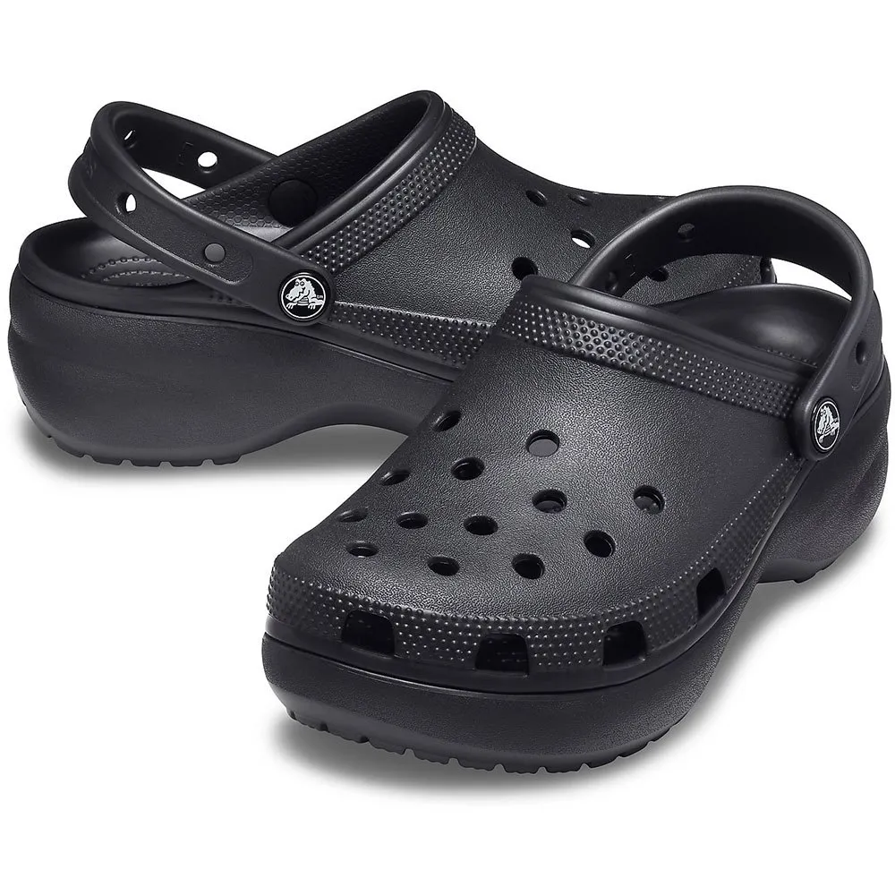 Купить Crocs 206750-001-w7 Деревянные башмаки Classic Platform Black 35x25x15 EU 37.5 7ft.ru в интернет магазине Семь Футов