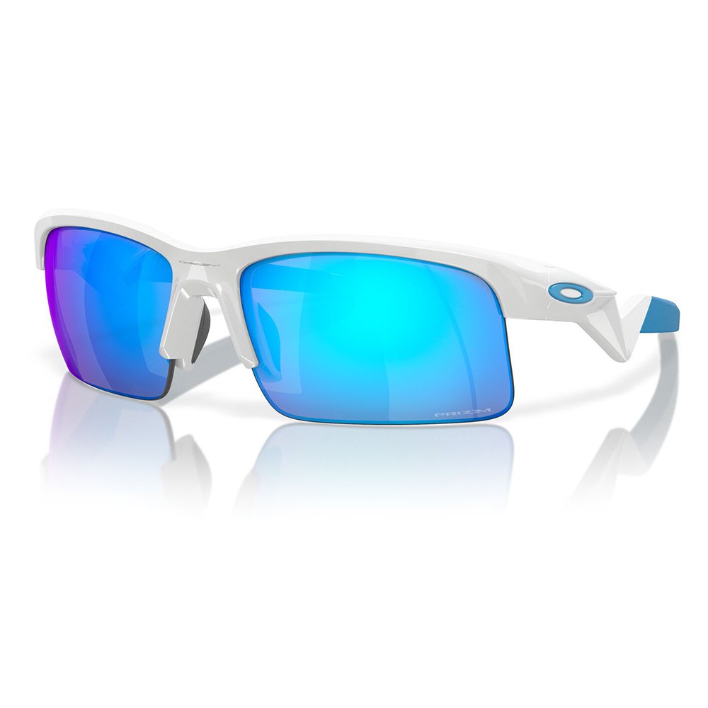 Купить Oakley 0OJ9013 62 901302 Солнцезащитные очки для молодежи Capacitor Polished White Prizm Sapphire/CAT3 7ft.ru в интернет магазине Семь Футов