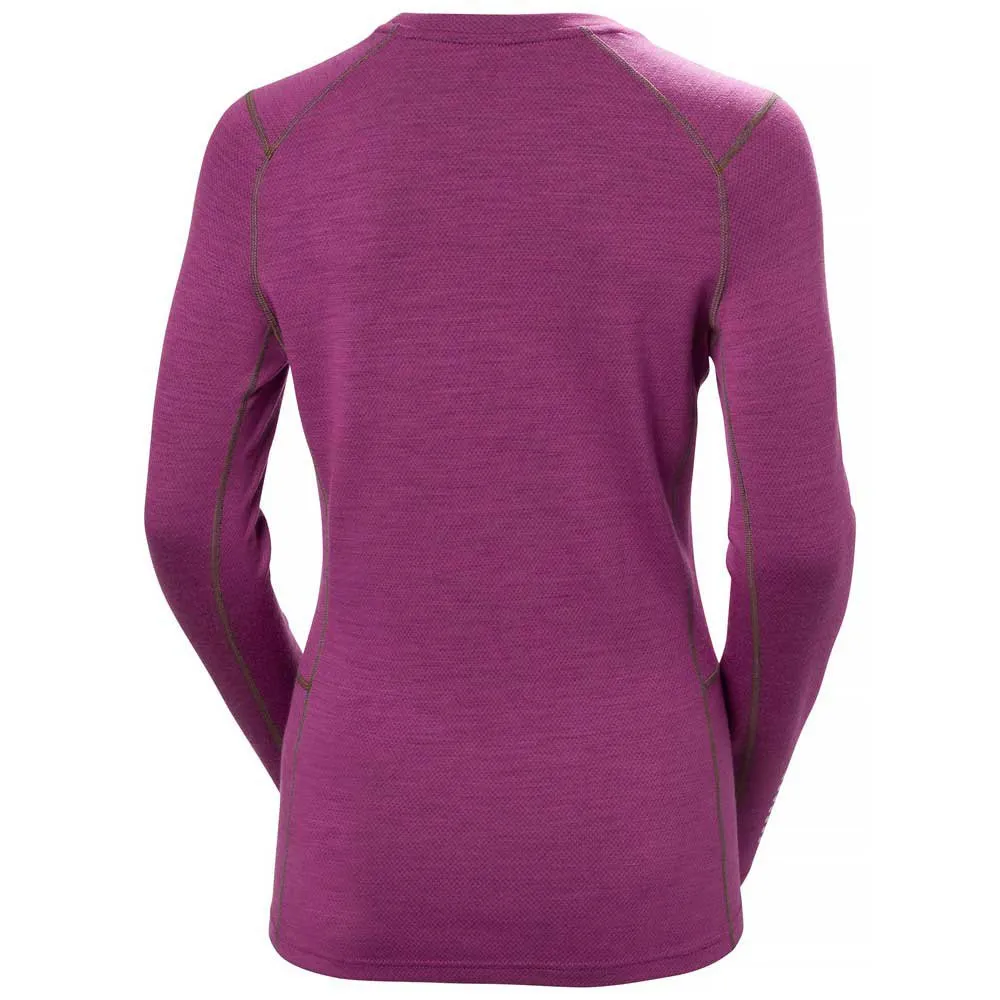 Купить Helly hansen 49379_663-s Базовый слой с длинным рукавом Lifa Merino Midweight Gra Magenta 2.0 60x40x40 7ft.ru в интернет магазине Семь Футов