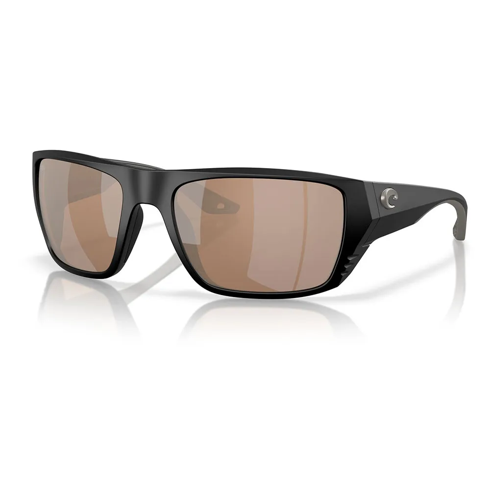 Купить Costa 06S9118-91180359 поляризованные солнцезащитные очки Finlet Matte Black 05 Copper Silver Mirror 580G/CAT3 7ft.ru в интернет магазине Семь Футов