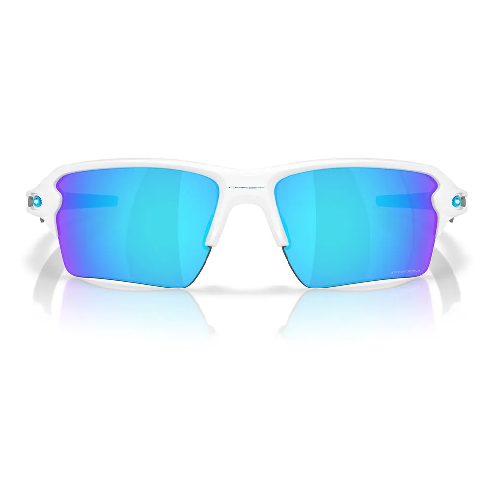 Купить Oakley OO9488-0263 Солнцезащитные очки Flak 2.0 xxl Polished White / Polished White Prizm Sapphire/CAT3 7ft.ru в интернет магазине Семь Футов
