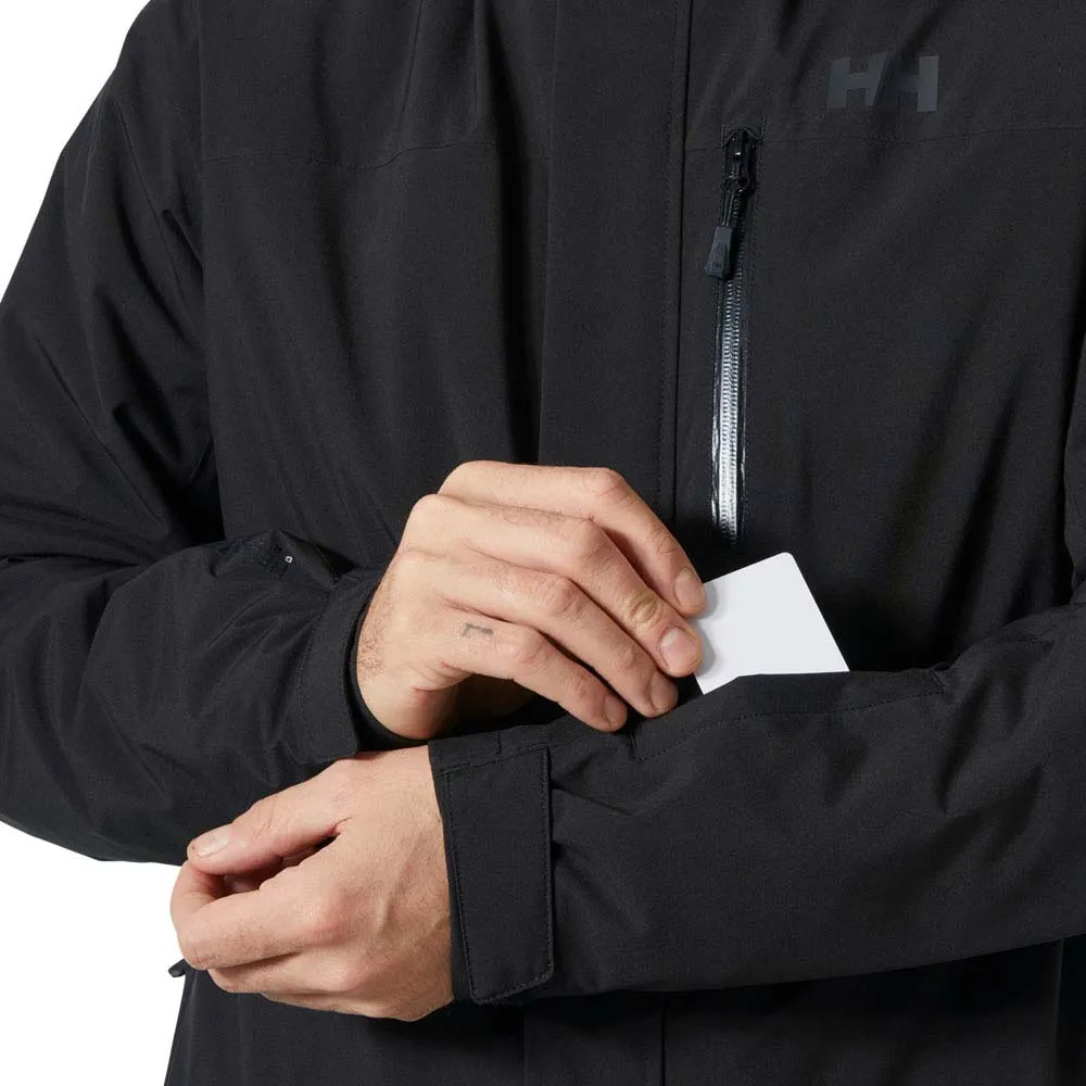 Купить Helly hansen 66088_990-l Куртка Crewser Black 30x25x10 7ft.ru в интернет магазине Семь Футов