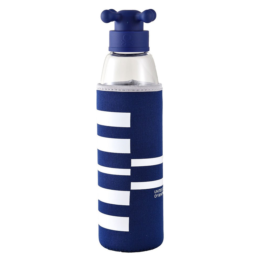 Купить Benetton BE344 500ml Borosilicate Бутылка для воды Blue 7ft.ru в интернет магазине Семь Футов