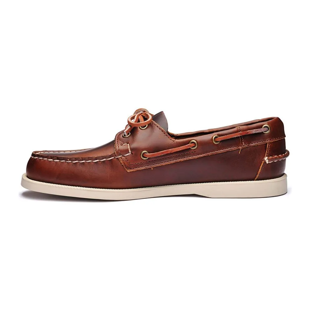 Купить Sebago 70000g0-900-12.5 Палубные туфли Docksides Portland Leather Brown 35x25x15 EU 47 7ft.ru в интернет магазине Семь Футов