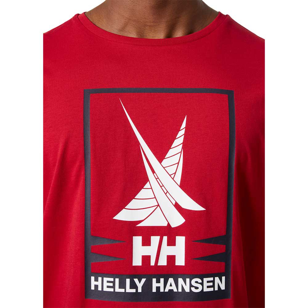 Купить Helly hansen 34222_163-S Футболка с коротким рукавом Shoreline Красный Red S 7ft.ru в интернет магазине Семь Футов