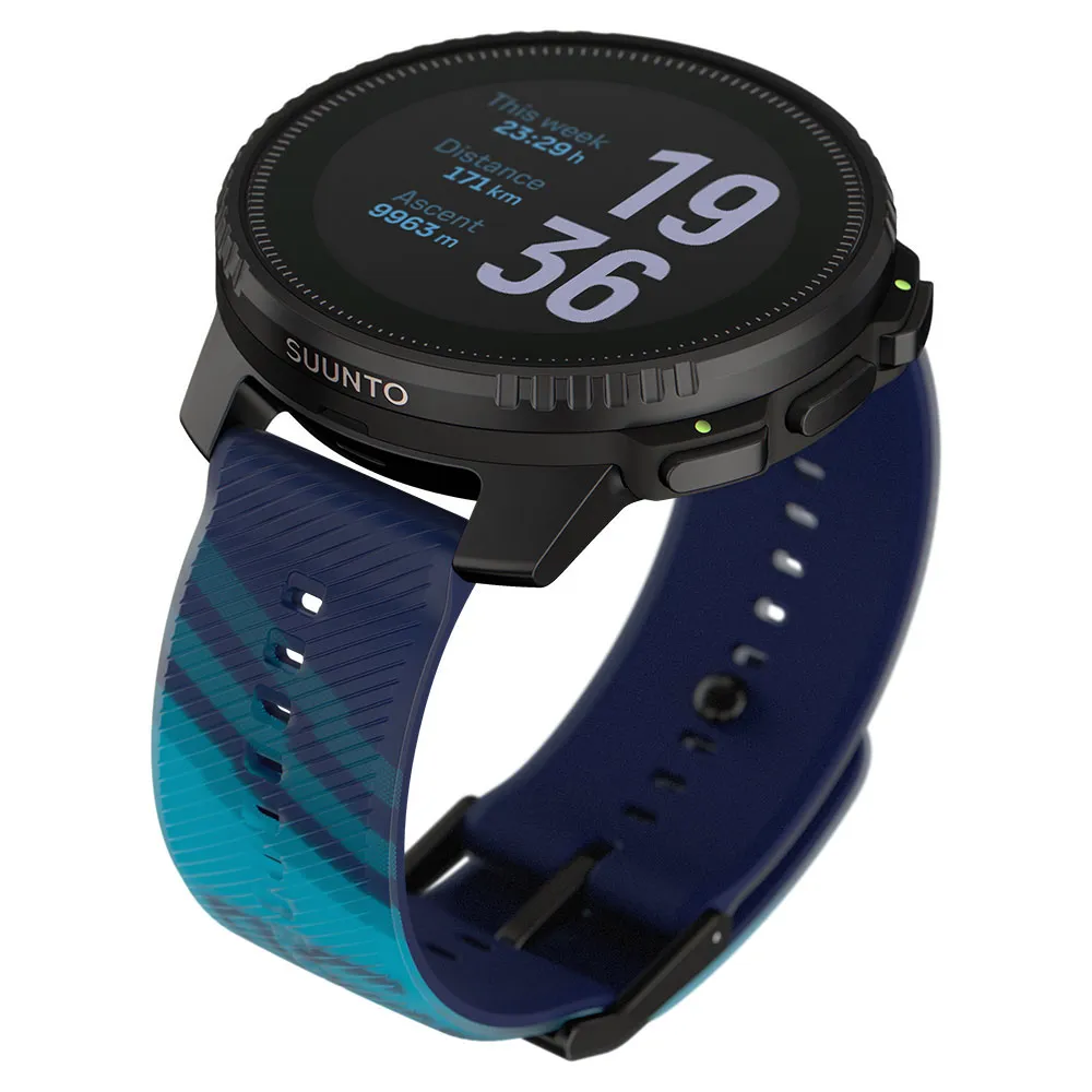 Купить Suunto SS051032000 Часы Vertical Solar UTMB World Series Голубой All Black / Navy Blue 7ft.ru в интернет магазине Семь Футов