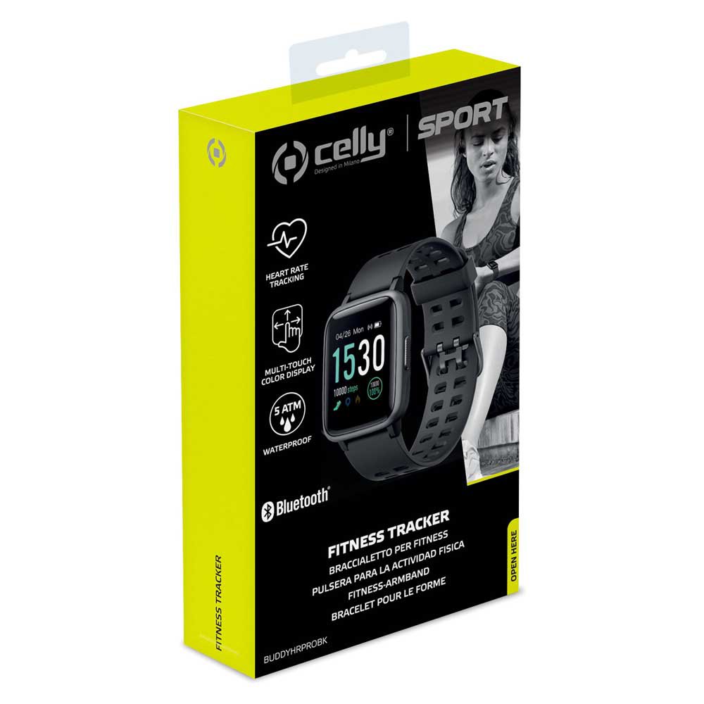 Купить Celly BUDDYHRPROBK BuddyHRPro Умные часы  Black 7ft.ru в интернет магазине Семь Футов