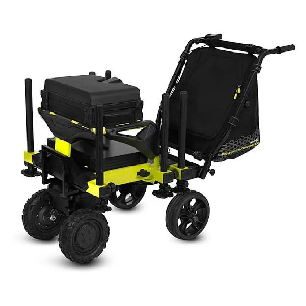 Купить Matrix fishing gtr008 Карповая рыболовная тележка 4 Wheel Power Black 90x60x35 7ft.ru в интернет магазине Семь Футов