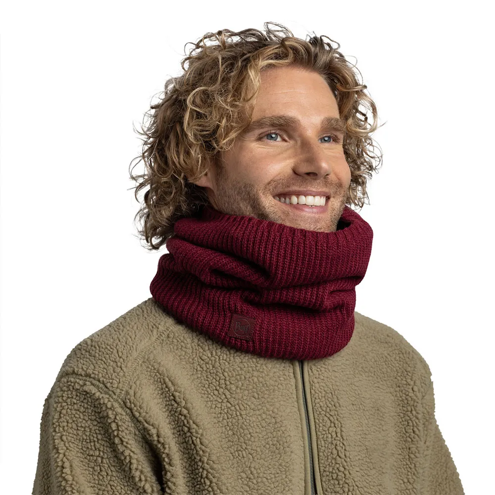Купить Buff ® 129695.653.10.00 Шарф-хомут Knitted & Fleece Rutger Garnet 15x10x5 7ft.ru в интернет магазине Семь Футов