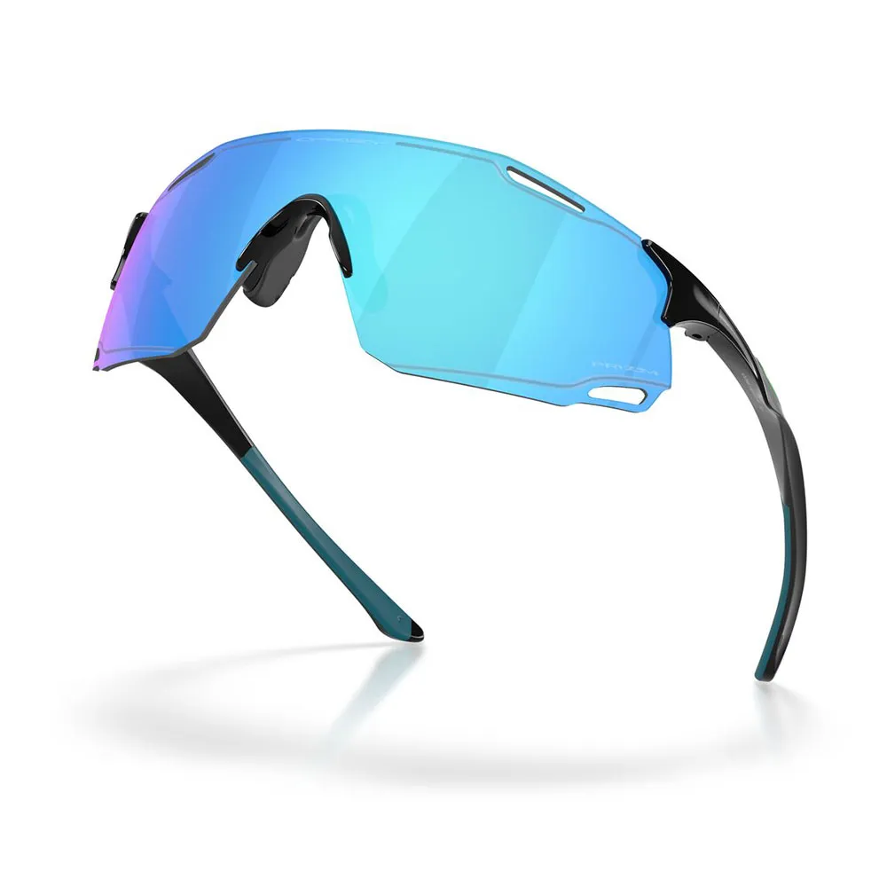 Купить Oakley OO9513-0239 Солнцезащитные очки Cybr dyno Бесцветный Polished Black Prizm Sapphire/CAT3 7ft.ru в интернет магазине Семь Футов