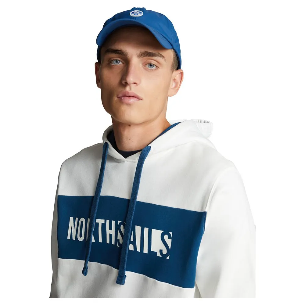 Купить North sails 691638-0105-M Толстовка с капюшоном Organic Fleece Белая Marshmallow M 7ft.ru в интернет магазине Семь Футов