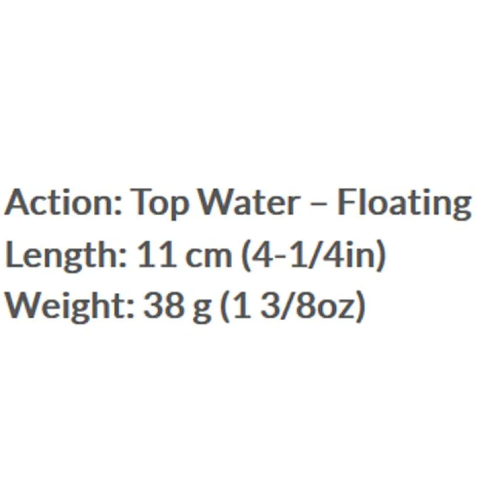 Купить Molix spo110-695-unit Popper Spopper 38g 110 mm 13x5x3 7ft.ru в интернет магазине Семь Футов