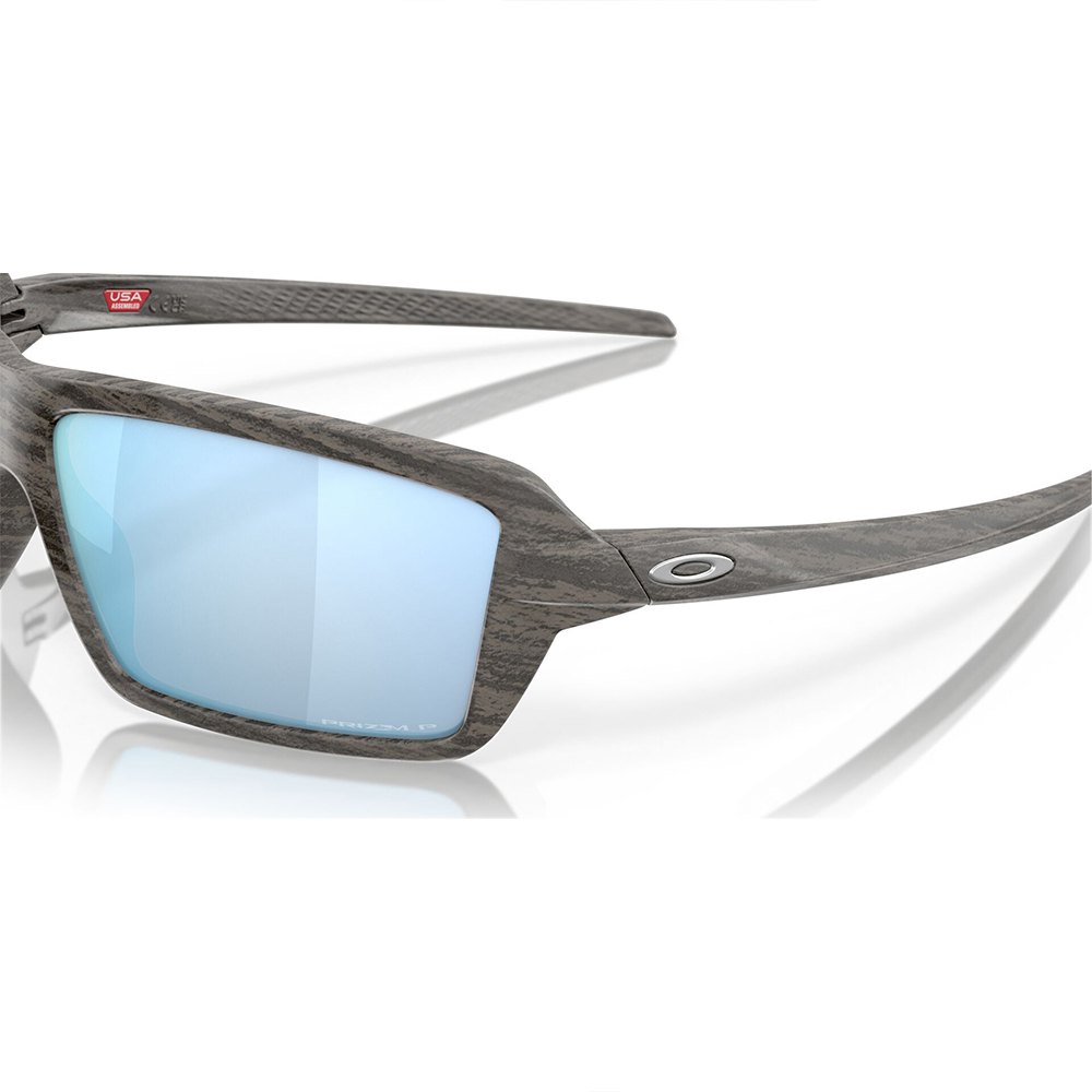 Купить Oakley OO9129-0663 Cables Prizm Поляризованные Очки Woodgrain Prizm Polarized Deep Water/CAT3 7ft.ru в интернет магазине Семь Футов