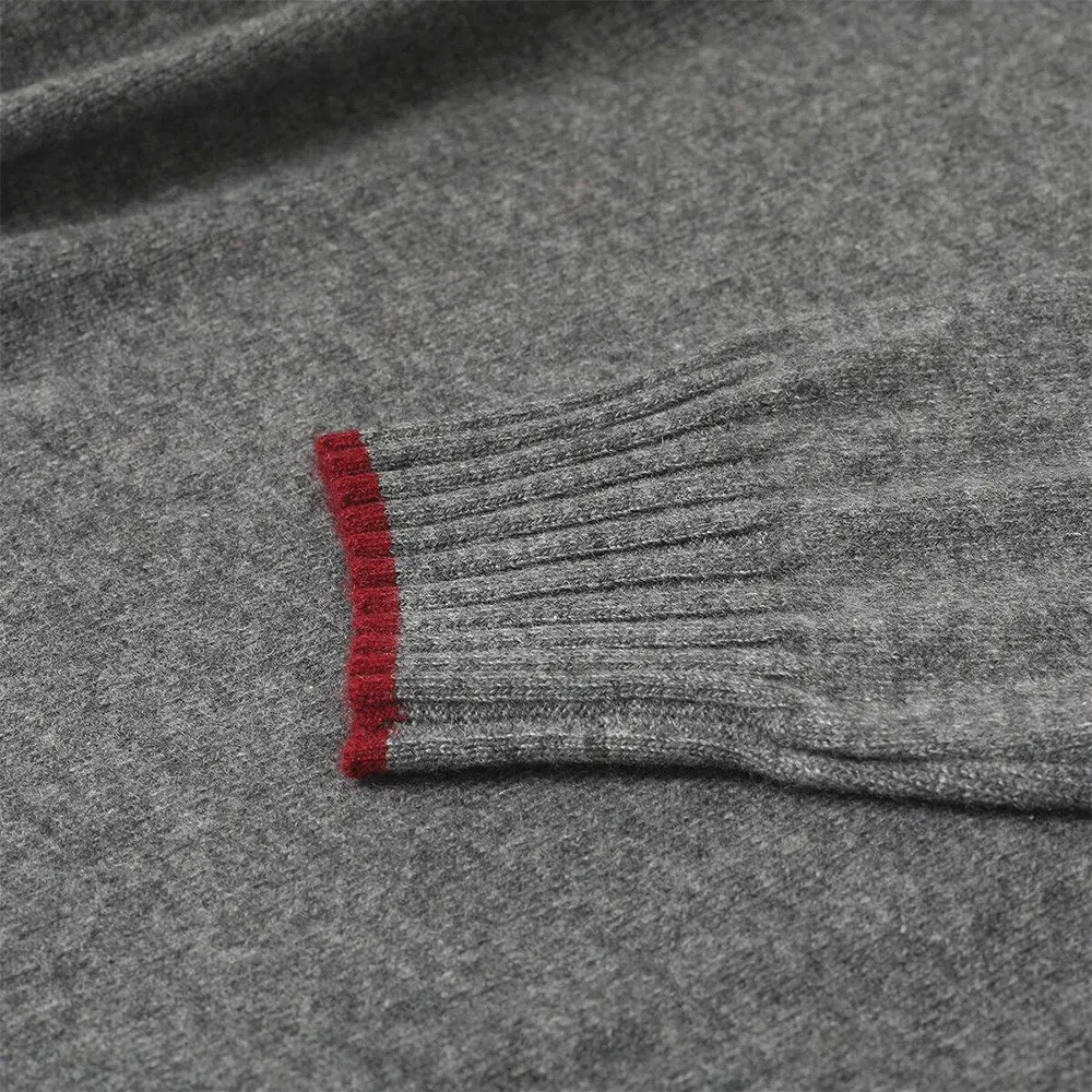 Купить Taimen 10075056 Толстовка с полумолниеймолнией Cashmere Grey M 7ft.ru в интернет магазине Семь Футов
