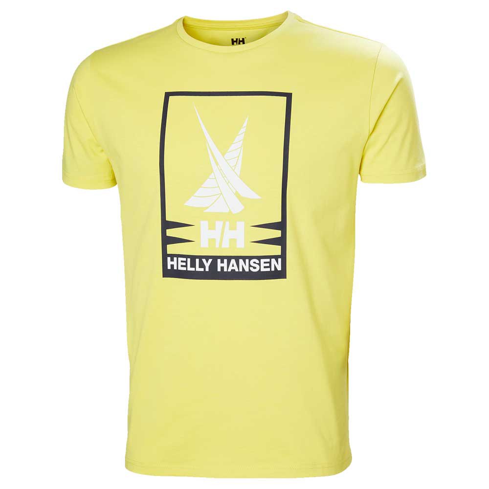 Купить Helly hansen 34222_455-M Футболка с коротким рукавом Shoreline Желтый Endive M 7ft.ru в интернет магазине Семь Футов