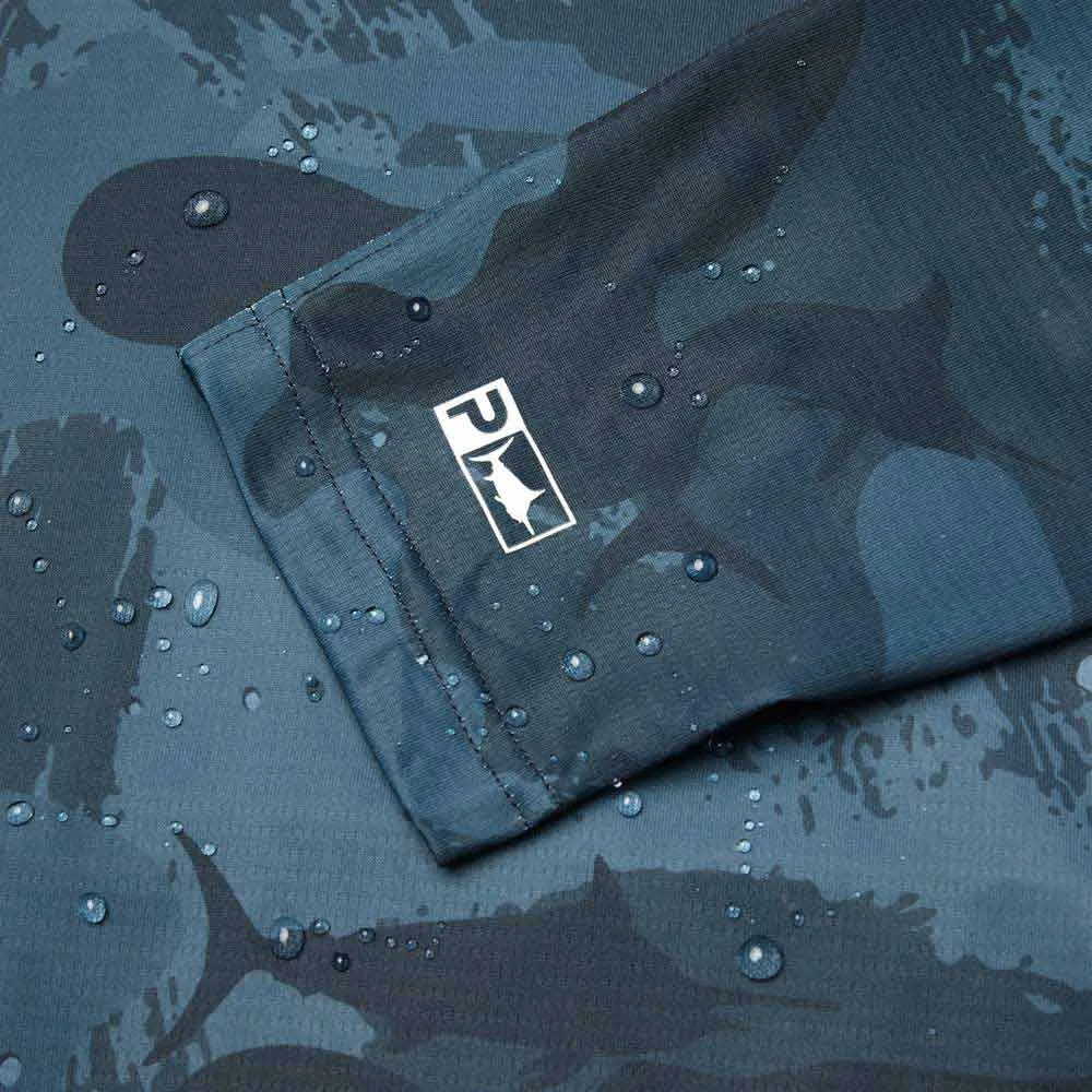 Купить Pelagic 1015251000-dyn-xl Худи с УФ-защитой Exo Tech Dark Navy 40x30x12 7ft.ru в интернет магазине Семь Футов