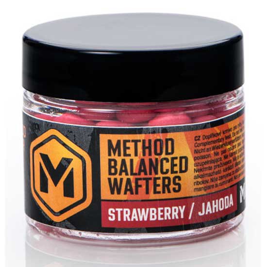 Купить Mivardi M-RAMEBWSTR002 Method Balanced Strawberry 20g Прикормка 7ft.ru в интернет магазине Семь Футов