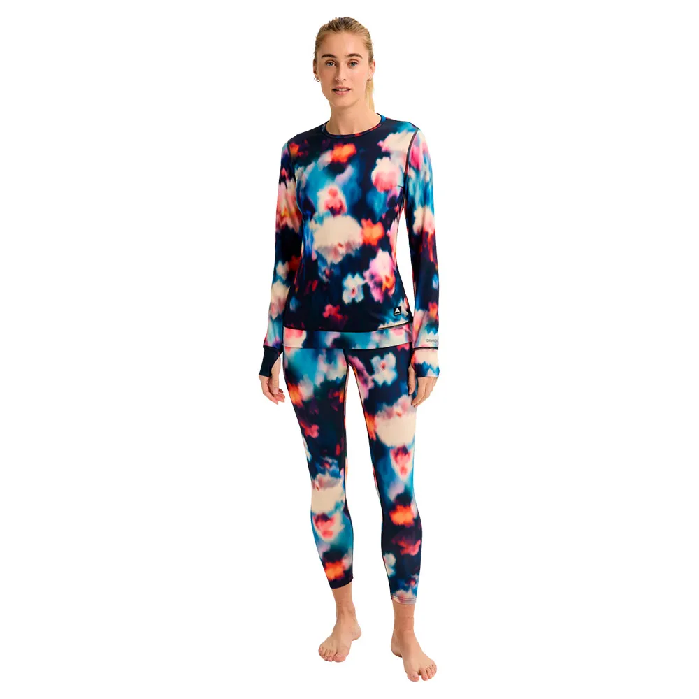 Купить Burton 102591bezhrg-xs Базовый слой с длинным рукавом Midweight Crew Floral Blur 30x25x2 7ft.ru в интернет магазине Семь Футов