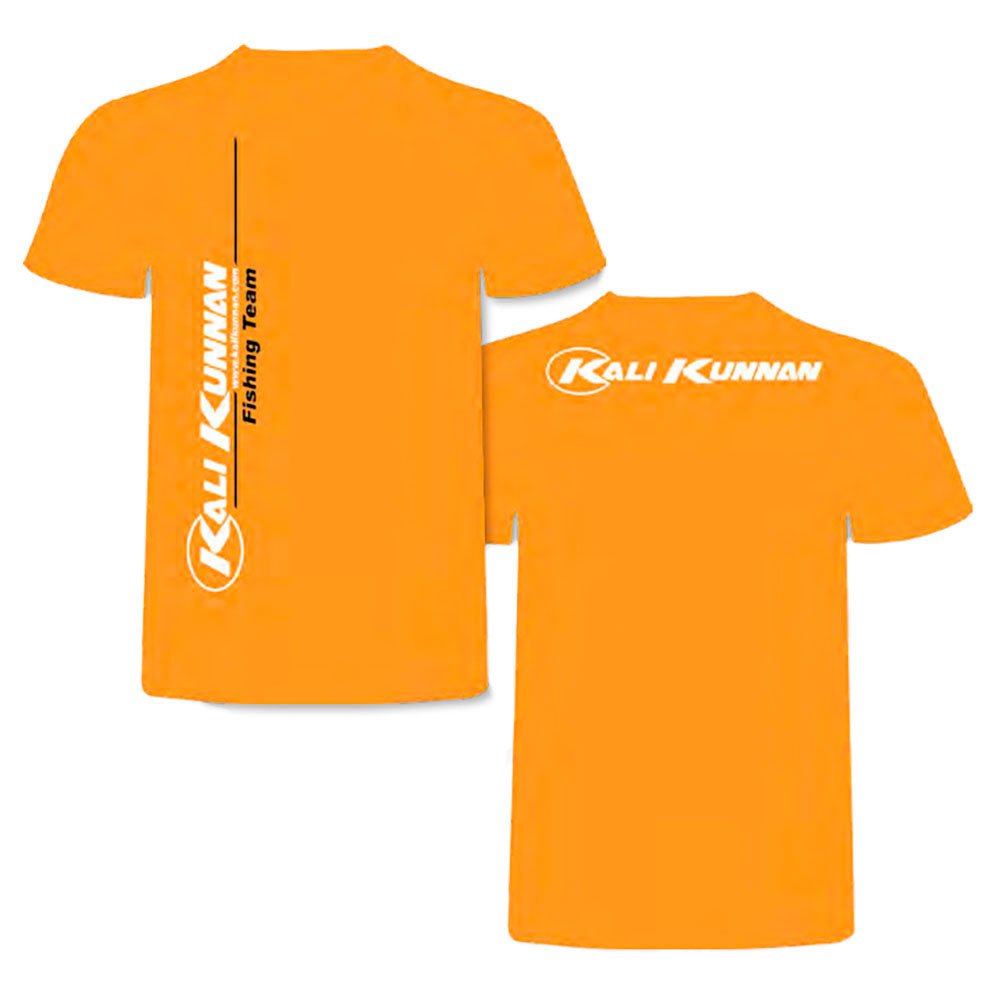 Купить Kali kunnan 99003 Футболка с коротким рукавом Semiprint Оранжевый Fluo Orange L 7ft.ru в интернет магазине Семь Футов