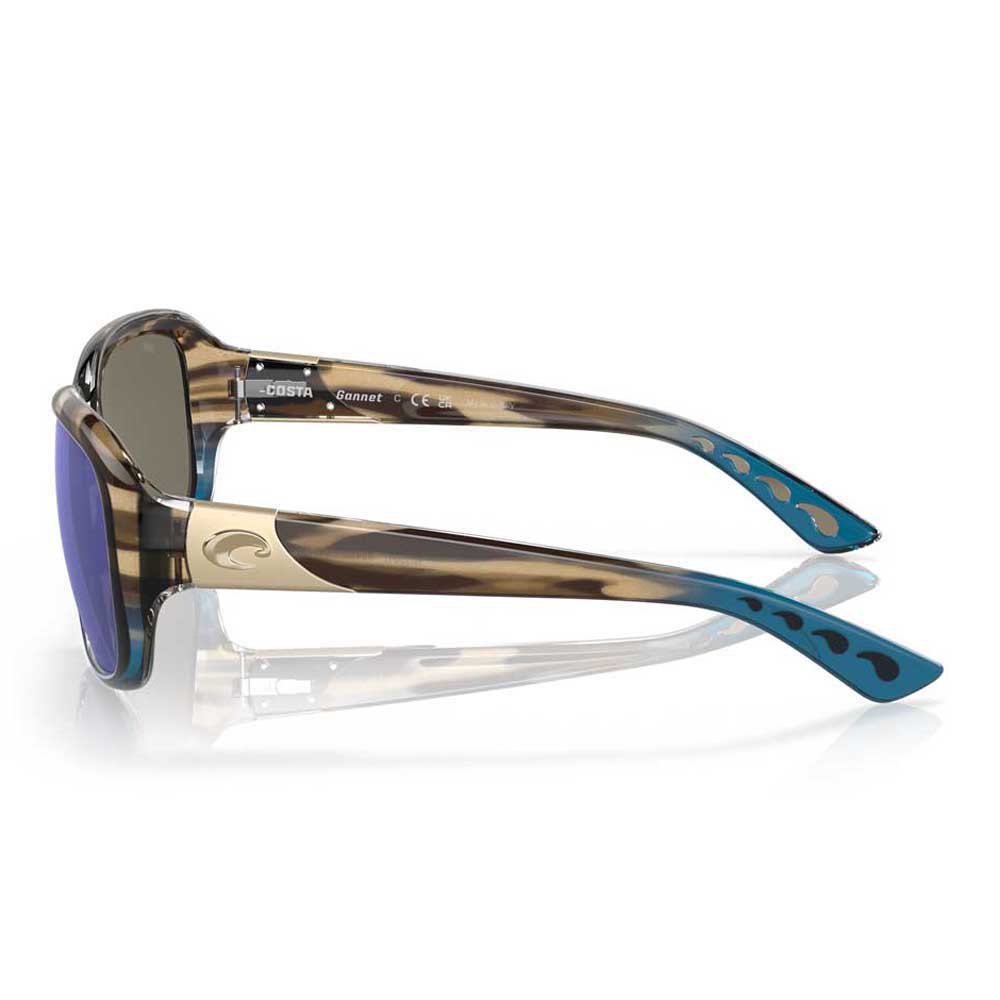 Купить Costa 06S9041-90410158 Зеркальные поляризованные солнцезащитные очки Gannet Shiny Wahoo Blue Mirror 580G/CAT3 7ft.ru в интернет магазине Семь Футов