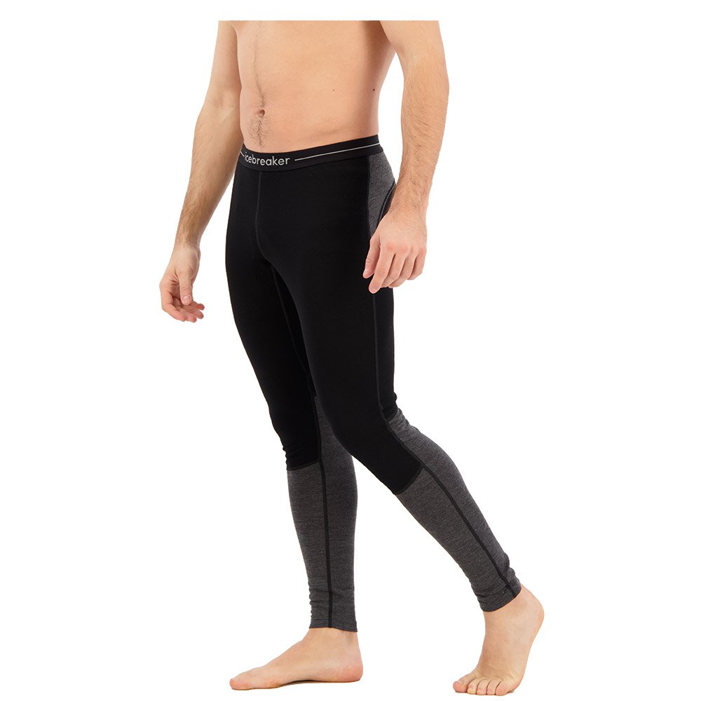 Купить Icebreaker 0A56HG091XL Базовые штаны Zone Knit 260 Leggings Черный Black / Jet Heather / Cb XL 7ft.ru в интернет магазине Семь Футов