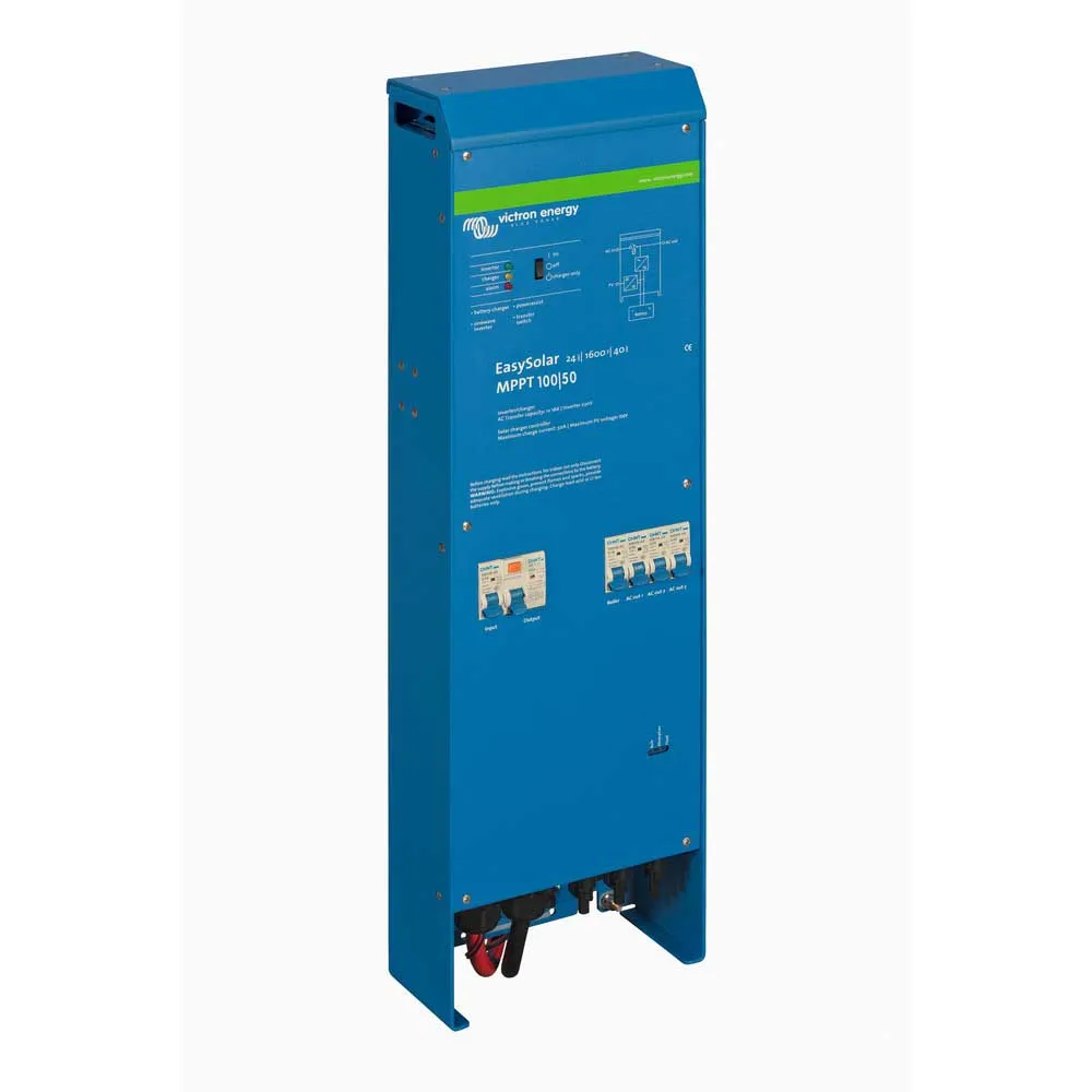 Купить Victron energy cep242161010 Батарейный инвертор EasySolar 24/1600/40-16 230V MPPT 100/50 Blue 80x40x30 7ft.ru в интернет магазине Семь Футов