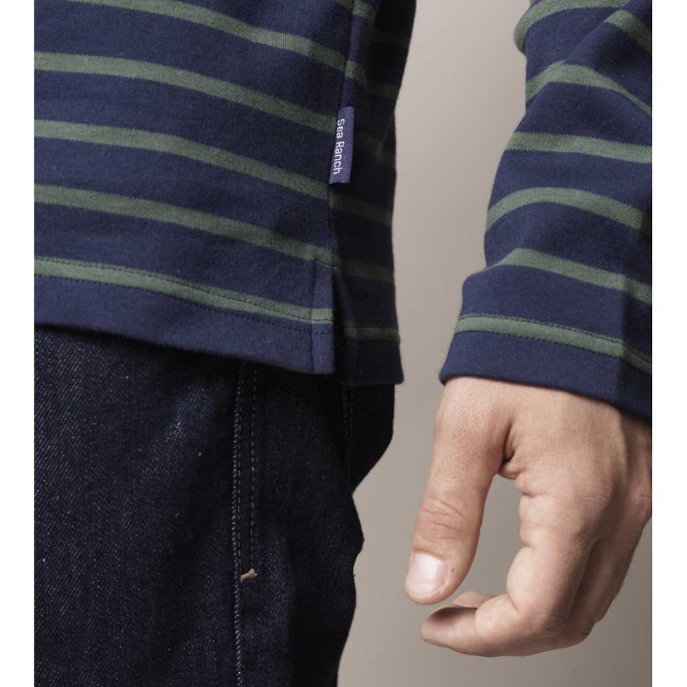 Купить Sea ranch 11-7-305-4225-XXL Футболка с длинным рукавом Grenaa Голубой SR Navy / Sycamore Green 2XL 7ft.ru в интернет магазине Семь Футов