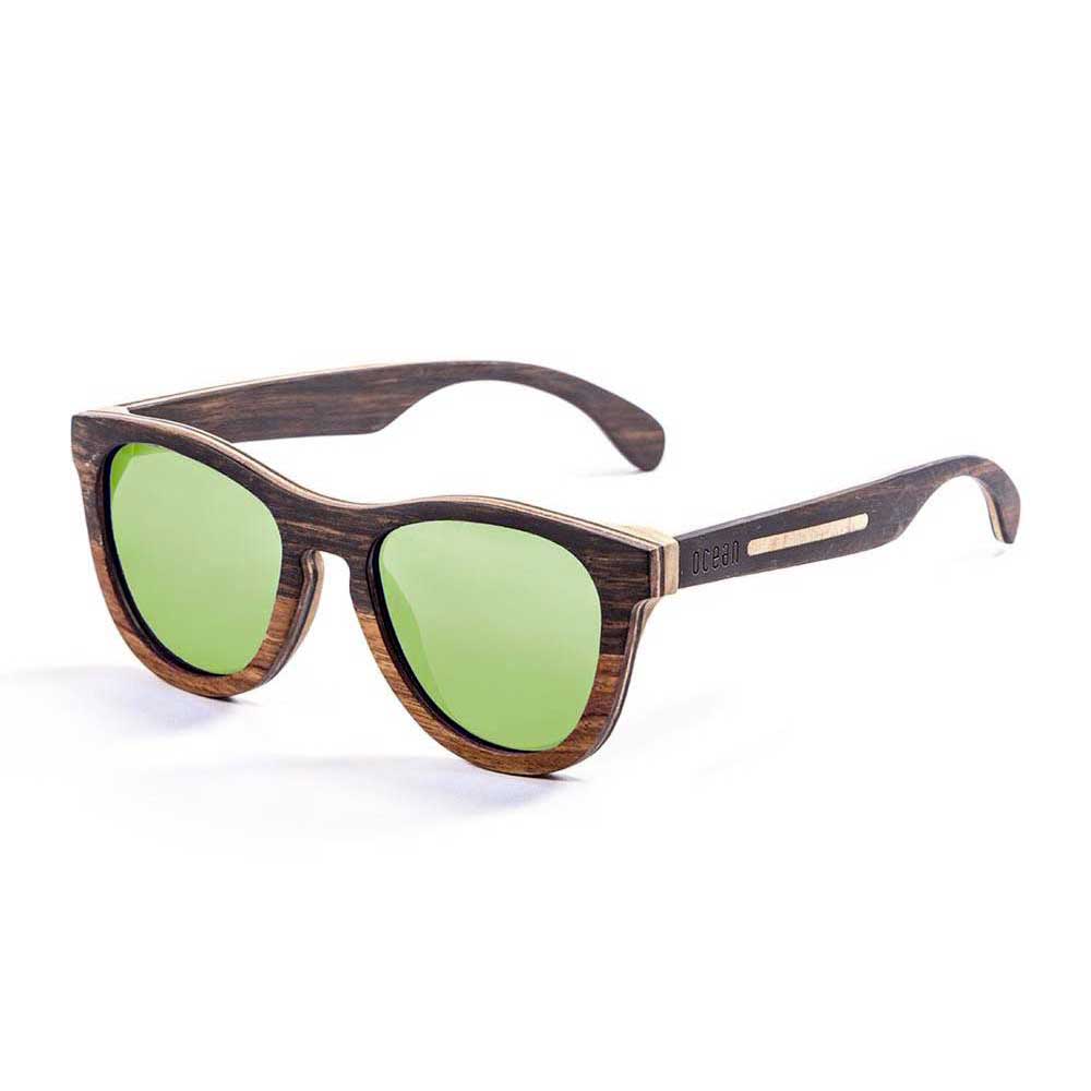 Купить Ocean sunglasses 66001.0 поляризованные солнцезащитные очки Wedge Brown / Green 7ft.ru в интернет магазине Семь Футов