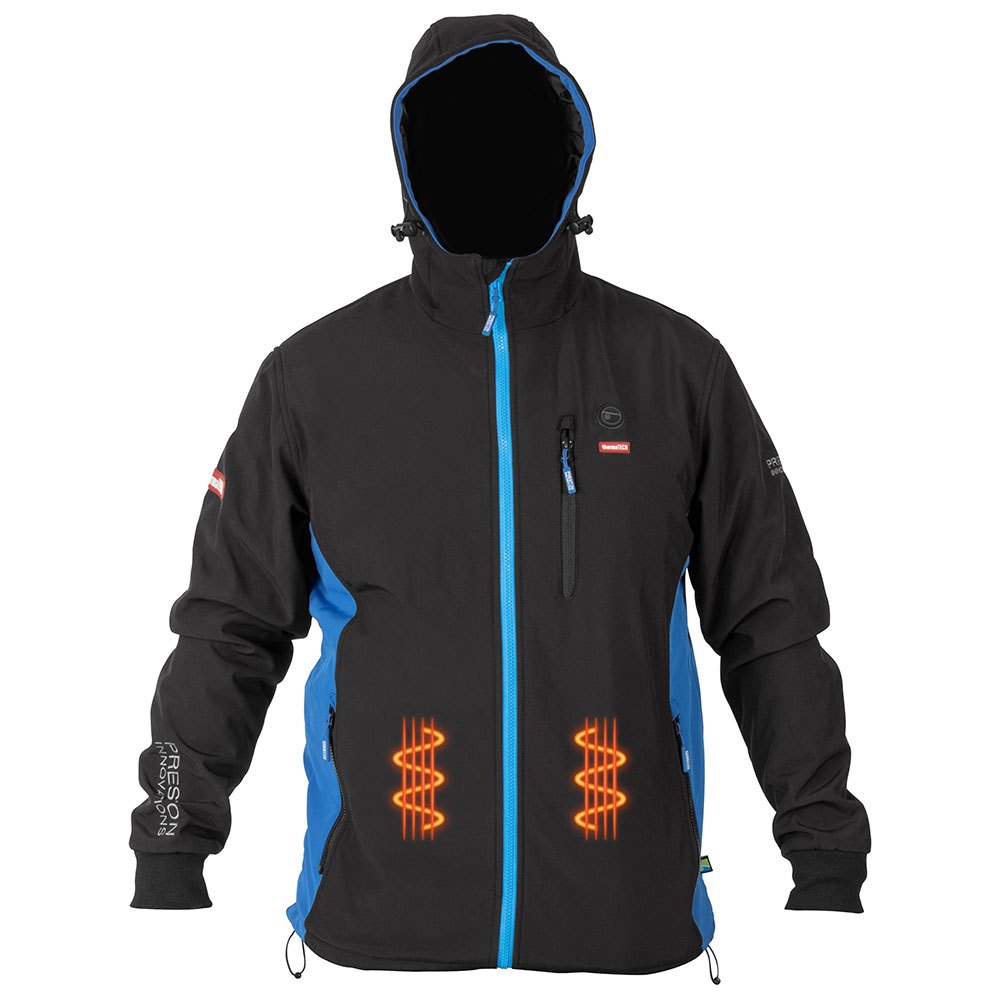 Купить Preston innovations P0200445 Куртка Thermatech Heated Softshell Черный Black 2XL 7ft.ru в интернет магазине Семь Футов