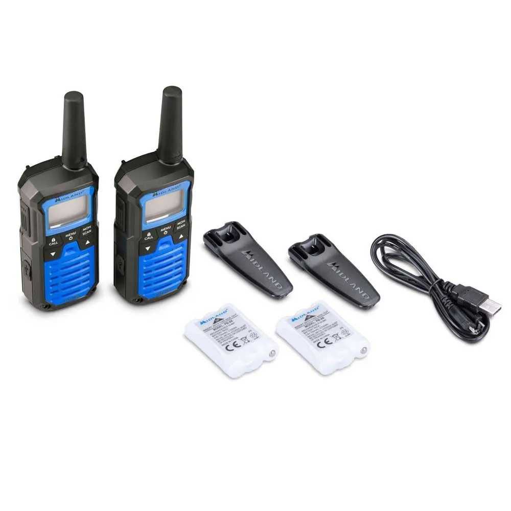 Купить Midland C1464 рации XT50 PRO Бесцветный  Blue 7ft.ru в интернет магазине Семь Футов