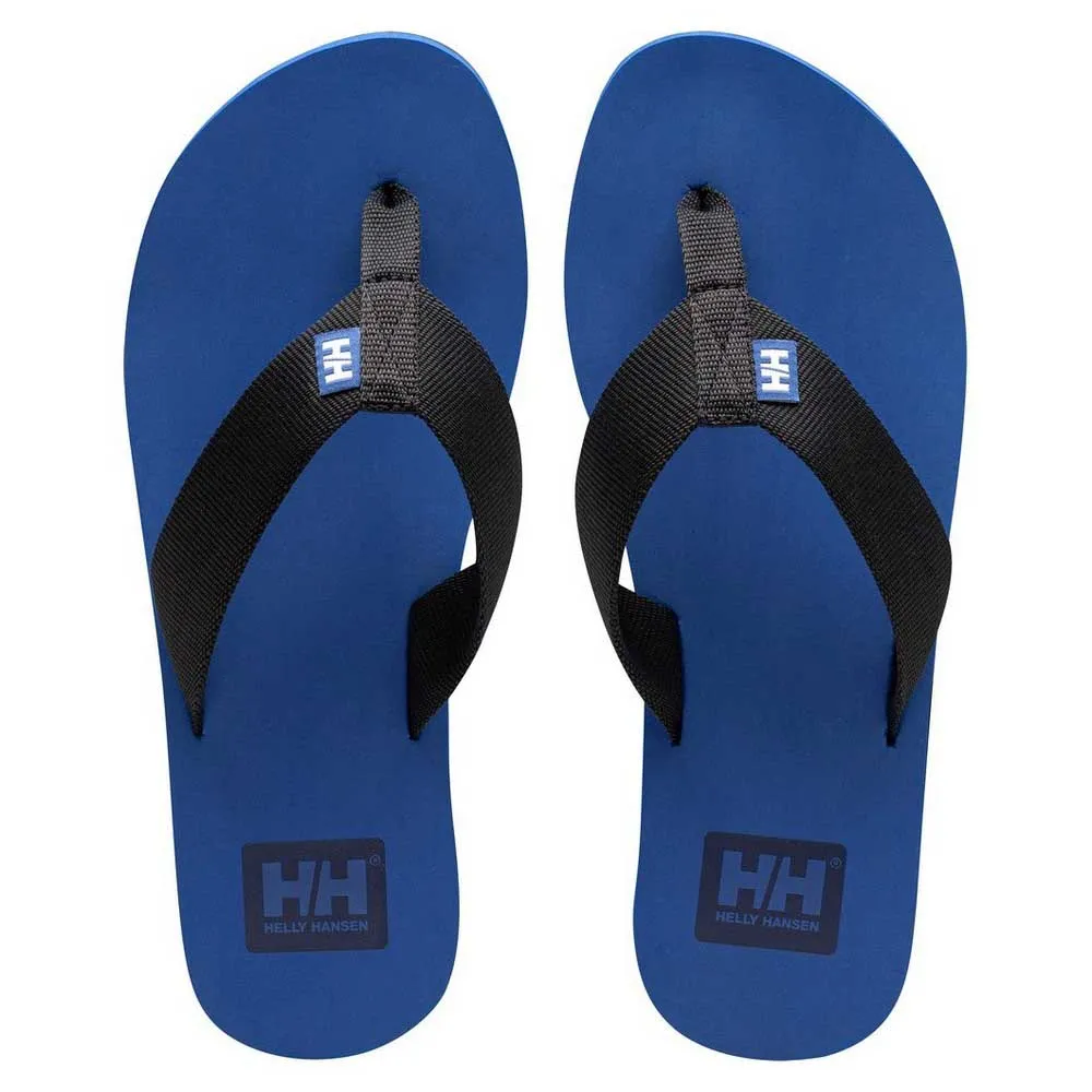 Купить Helly hansen 11956_981-9 Шлёпанцы Logo 2 Ebony / Cobalt 32x20x10 EU 42.5 7ft.ru в интернет магазине Семь Футов