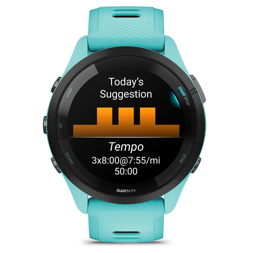 Купить Garmin R-19308685-010-02810-12 Часы Forerunner 265 отремонтированы Голубой Turquoise / Black 7ft.ru в интернет магазине Семь Футов
