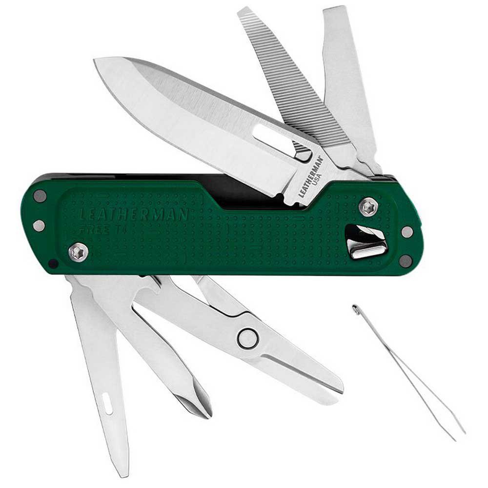 Купить Leatherman 832875 Free T4 Мультитулы Зеленый  Green 7ft.ru в интернет магазине Семь Футов