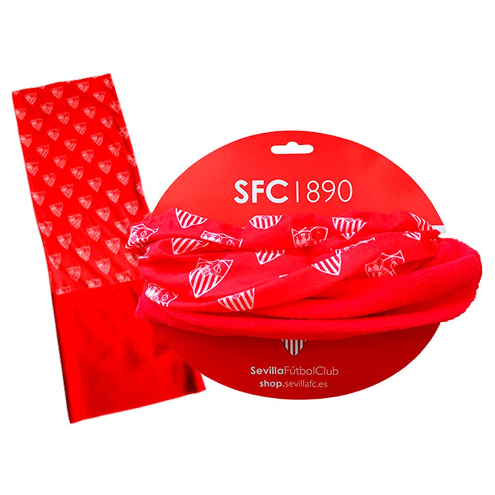 Купить Sevilla fc 5406000280025-rojo- флисовый шейный обогреватель Бесцветный Red 7ft.ru в интернет магазине Семь Футов