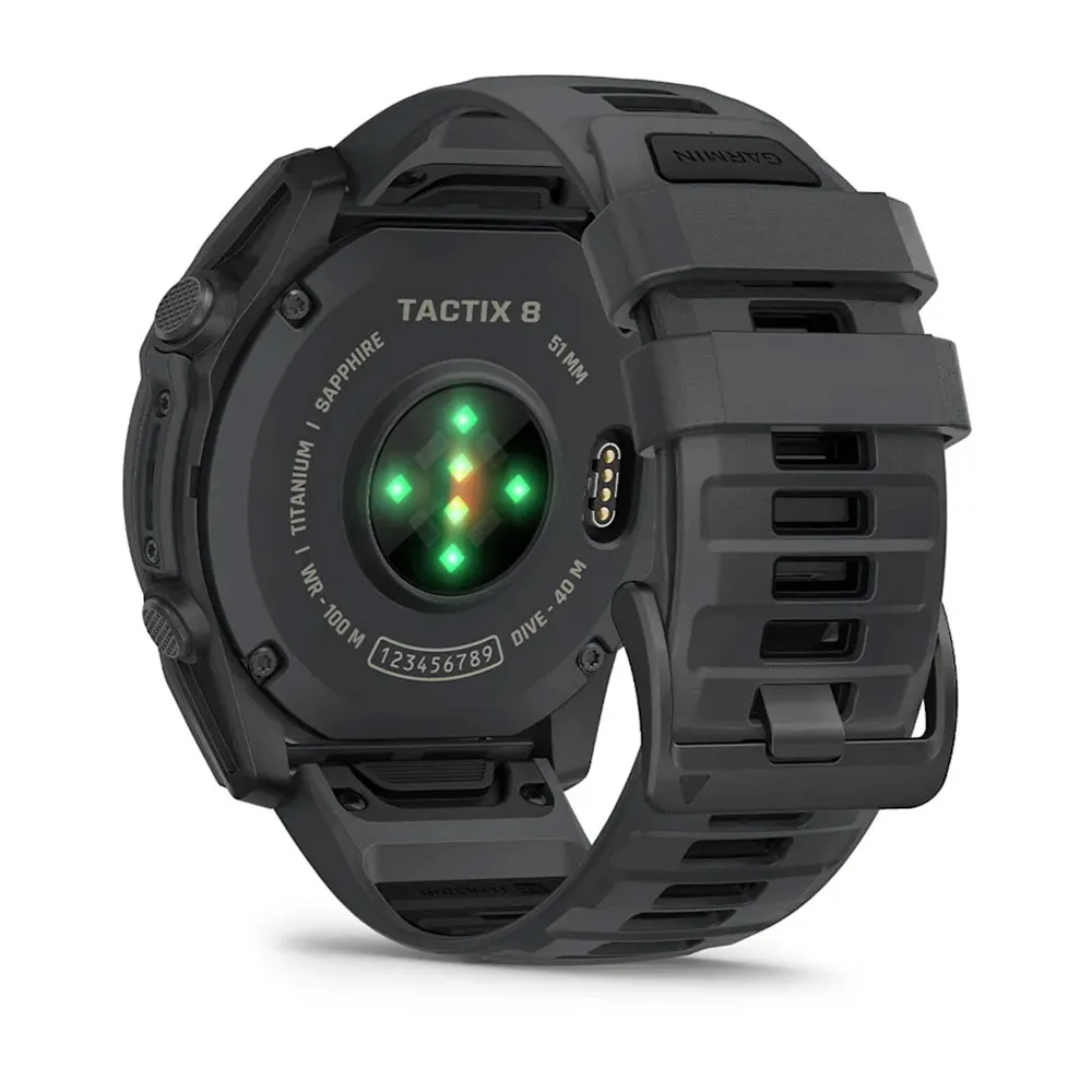 Купить Garmin 010-04553-01 Часы Tactix®8 51mm Amoled+Applied Ballistics Ultralight™ Solver Slate Grey Cerakote® 20x10x5 7ft.ru в интернет магазине Семь Футов