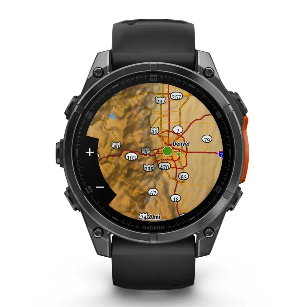 Купить Garmin 010-02904-00 Smartwatch Fenix 8 AMOLED 47 mm  Black 7ft.ru в интернет магазине Семь Футов