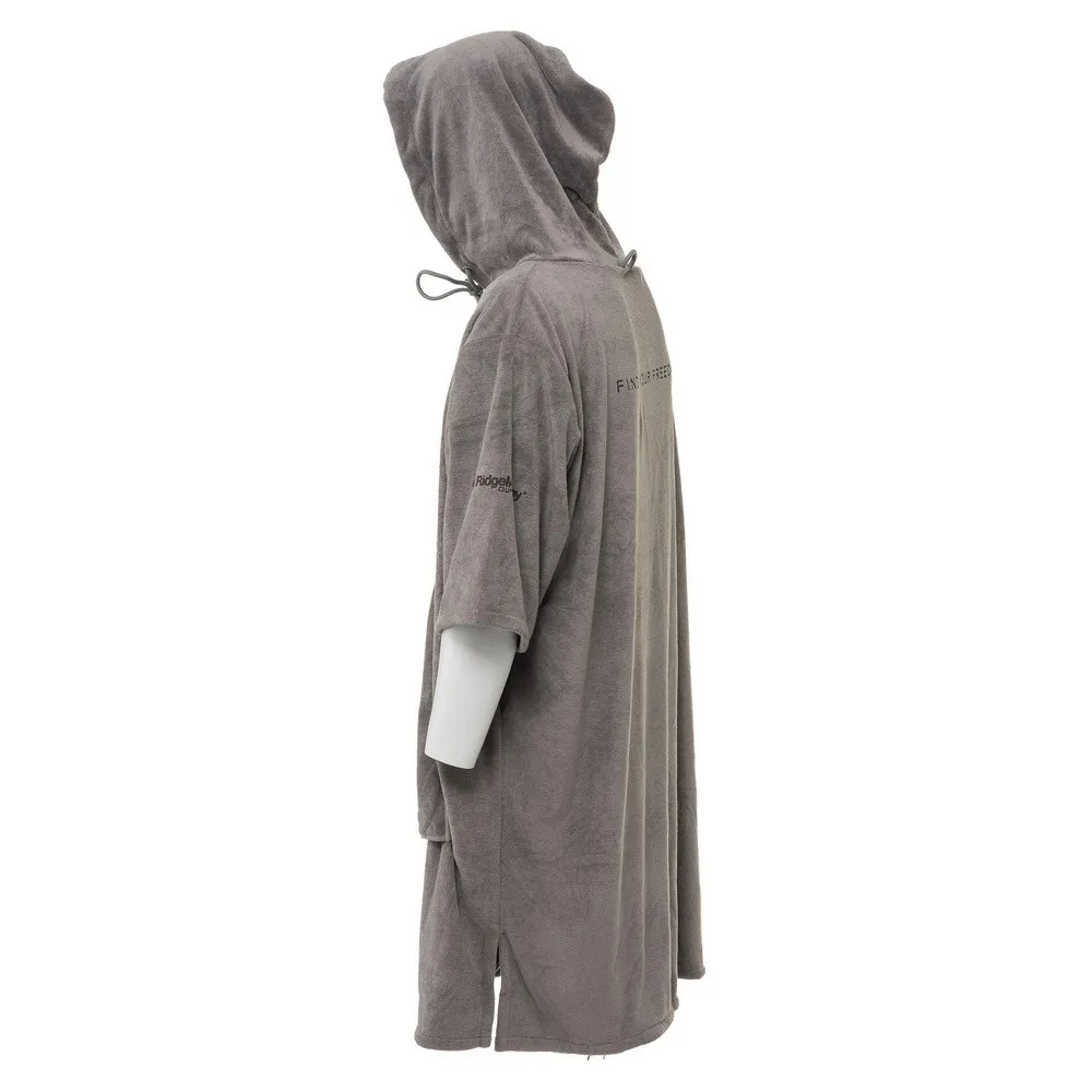Купить Ridgemonkey outc008-jet полотенце Poncho Dark Grey 40x35x8 M-L 7ft.ru в интернет магазине Семь Футов