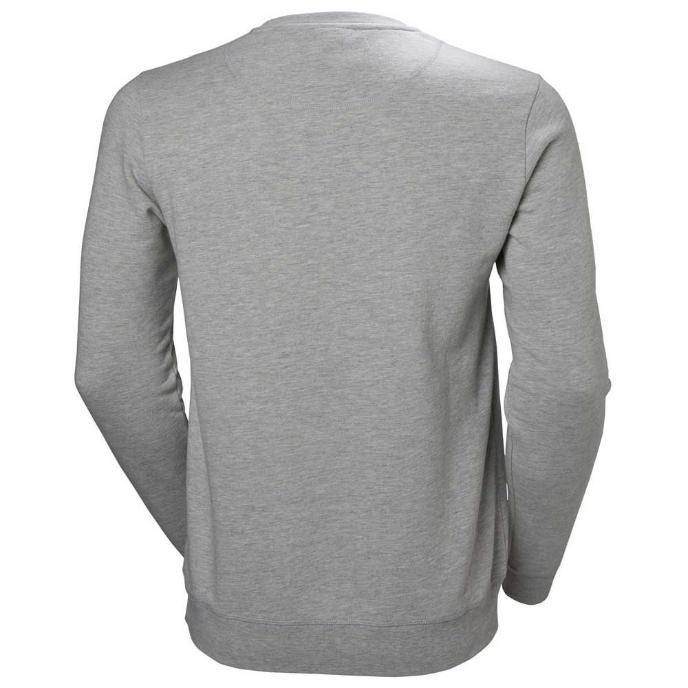 Купить Helly hansen 34000_950-M Толстовка Толстовка Logo Crew Серый Grey Melange M 7ft.ru в интернет магазине Семь Футов