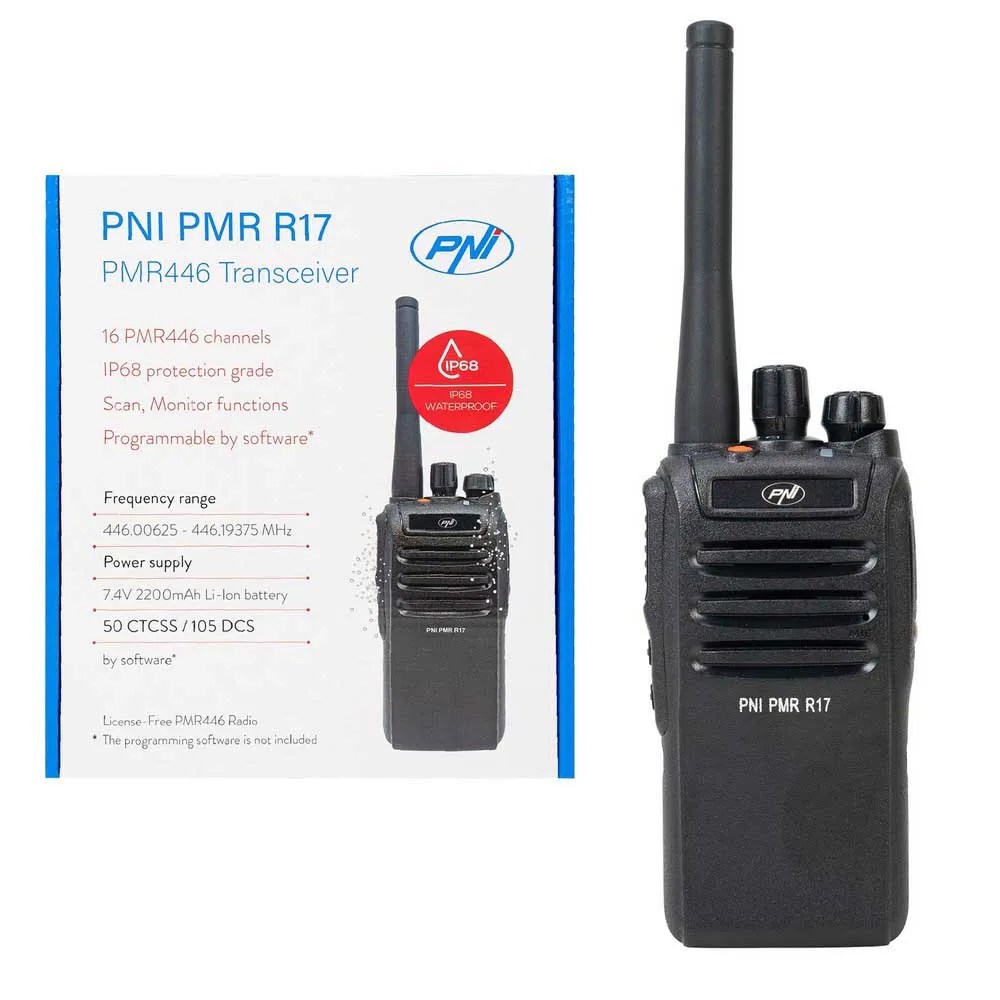 Купить PNI pni-pmr-r17 рация PMR R17 Black 16x24x8 7ft.ru в интернет магазине Семь Футов